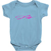 jake paul signature pink Baby Onesie
