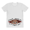 August Peeking Out Baby Boy All Over Women's T-shirt