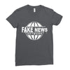 fake news Ladies Fitted T-Shirt