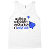 anything unrelated elephants Tank Top
