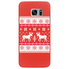 reindeer christmas ugly sweater Samsung Galaxy S7 Edge