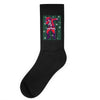 santa claus dabbing Socks