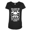 made in legend 1996 live forever all original parts Maternity Scoop Neck T-shirt