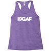 idgaf Racerback Tank