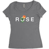 Rose Women's Triblend Scoop T-shirt