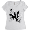dragonball Women's Triblend Scoop T-shirt