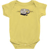 down by the river Baby Bodysuit
