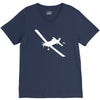 decal cal fire airplan V-Neck Tee