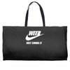 weed   just smoke it   mens funny Weekender Totes