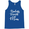 badass feminist cat mom Tank Top