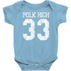 polk high Baby Onesie