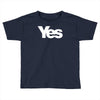 vote yes for scotland scottish independence Toddler T-shirt