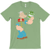 popeye spinach retro mens funny T-Shirt