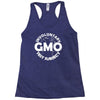 gmo test subject v2 anti gmo soy fruit vegetables Racerback Tank