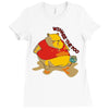 winnie le porc Ladies Fitted T-Shirt