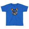 blue and tan frenchie Toddler T-shirt