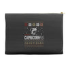 santa capricorn christmas ugly t shirts Accessory Pouches