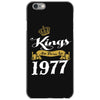 kings are born in 1977 iPhone 6/6s Case