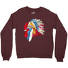 chief many feathers Crewneck Sweatshirt