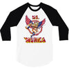 miss 'murica 3/4 Sleeve Shirt