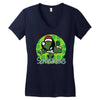 santa claws Women's V-Neck T-Shirt