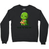 ninja diet (green) Crewneck Sweatshirt