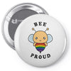 Cute Bee Proud Pin-back button