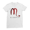 galaxy scorpio logo Ladies Fitted T-Shirt