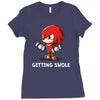 getting swole Ladies Fitted T-Shirt