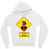head shot Zipper Hoodie