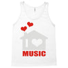 new i love house Tank Top