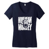 northern monkey Women's V-Neck T-Shirt