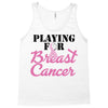 playing for breast cancer Tank Top