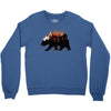 Bear Adventure With Roses Crewneck Sweatshirt