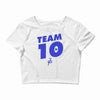 team 10 Crop Top