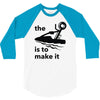 the key is to make it 3/4 Sleeve Shirt