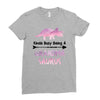 cool grandma saurus Ladies Fitted T-Shirt