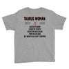 Taurus Woman Youth Tee