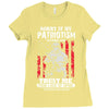 Sorry If My Patriotism Offends You Ladies Fitted T-Shirt