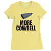 more cowbell (2) Ladies Fitted T-Shirt