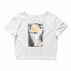 burton's scream Crop Top