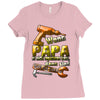 wenn papa Ladies Fitted T-Shirt