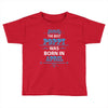 The Best Papa Was Born In April Toddler T-shirt
