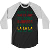 deck the halls and do some burpees 3/4 Sleeve Shirt