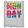monday crossed out iPad 3 and 4 Case