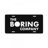 the boring company elon musk License Plate