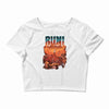 run! Crop Top