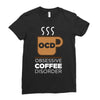 coffee addiction Ladies Fitted T-Shirt