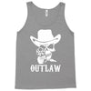 outlaw cow boy motor bike Tank Top