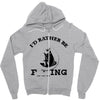 i'd rather be fishing Zipper Hoodie